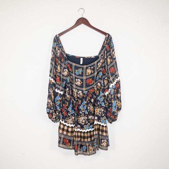 SPELL Women's Floral Tunic Dress Mystic size 2XL Boho - Picture 4 of 9